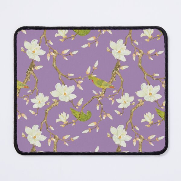 Item preview, Magnolia, parrots, flowers, trees designed and sold by SarafunBerlin.