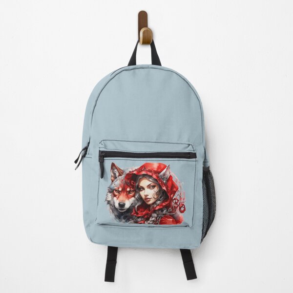 Item preview, a steampunk Little Red Riding Hood with wolf designed and sold by Rose Design & Photos.