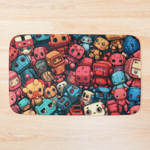 Item preview, Kawai robots designed and sold by PricklyPeanut.
