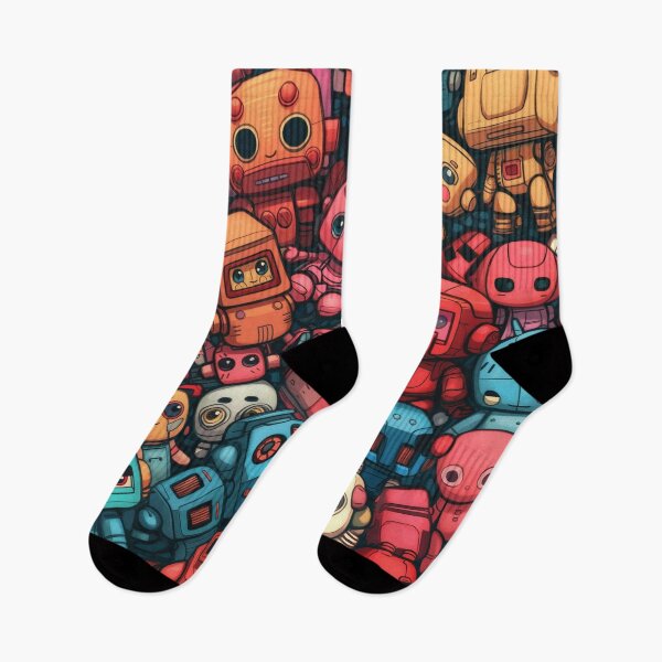 Item preview, Kawai robots designed and sold by PricklyPeanut.
