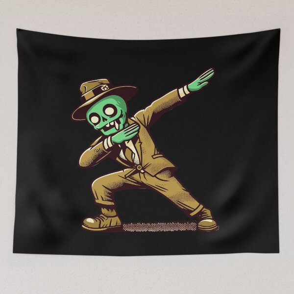 Item preview, Dabbender Zombie Funny Dabbing Design designed and sold by LuminOrb.