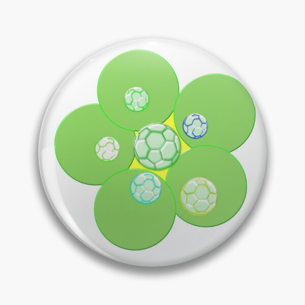 Item preview, Football flower  designed and sold by VeganGuitarizm.
