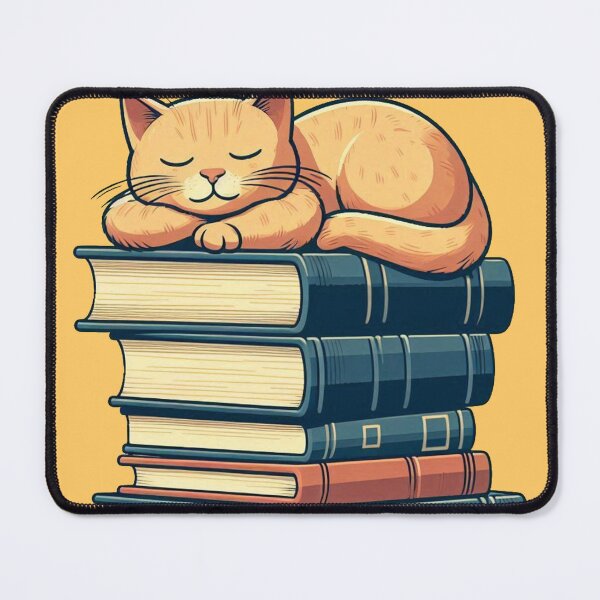 Item preview, Book Cat designed and sold by FSilk.