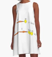 Solve Physics Problem Defined by Visual Scheme A-Line Dress