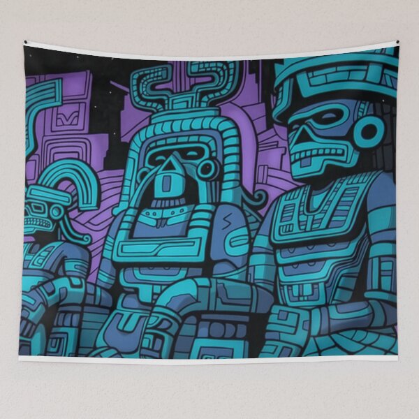 Item preview, Aztec rulers designed and sold by PricklyPeanut.