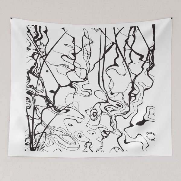 Item preview, squiggle black designed and sold by jhojho.