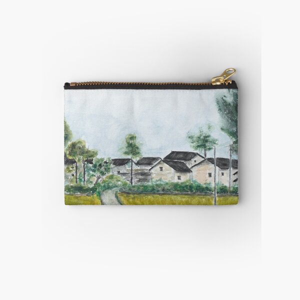 Item preview, Original hand painted traditional Chinese Asian village watercolour painting  designed and sold by SelenePaintings .