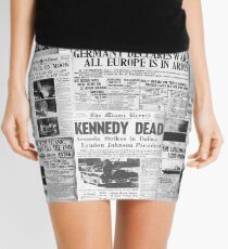 Newsprint 1 Mini Skirt