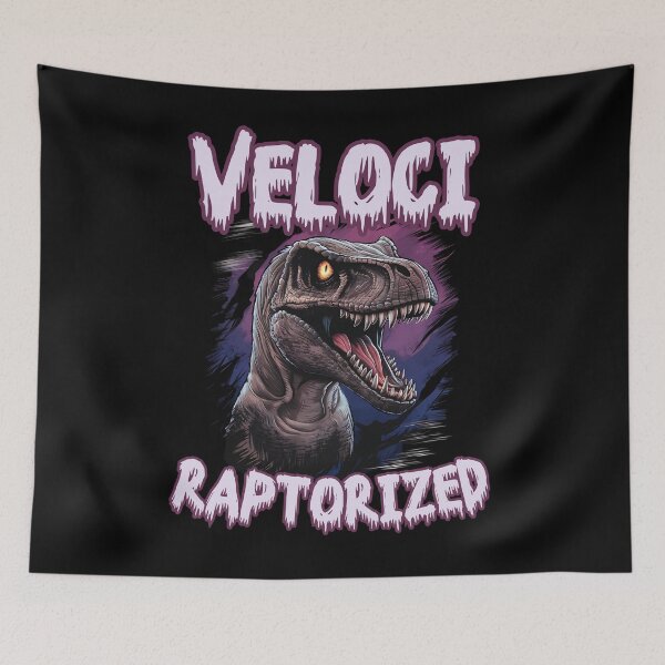 Item preview, VELOCI RAPTORIZED cool prehistoric predator dinosaur design designed and sold by Jt41.