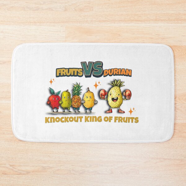 Item preview, Knockout King of Fruits – Durian vs. Fruits Design designed and sold by DurianCraze.
