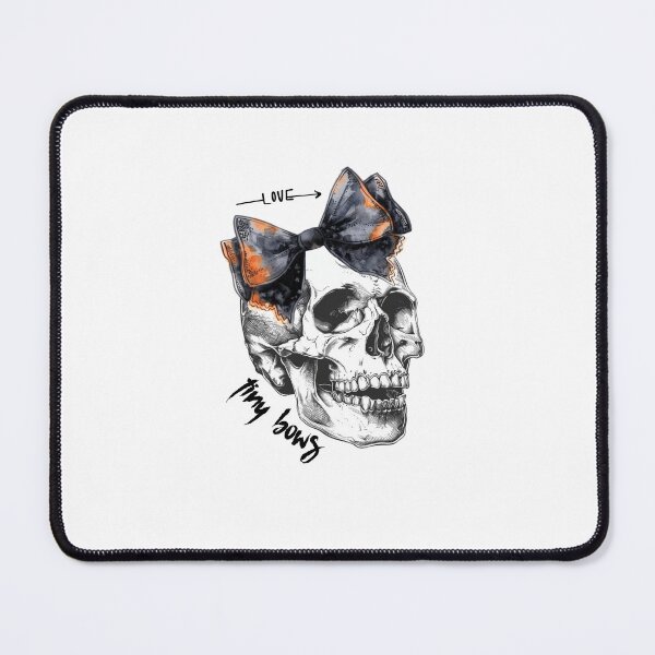 Item preview, Bow Skull - I Love Tiny Bows designed and sold by GRABAPSHOP.