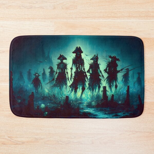 Item preview, Pirate Skeletons emerging from the ocean floor designed and sold by h00ch2003.