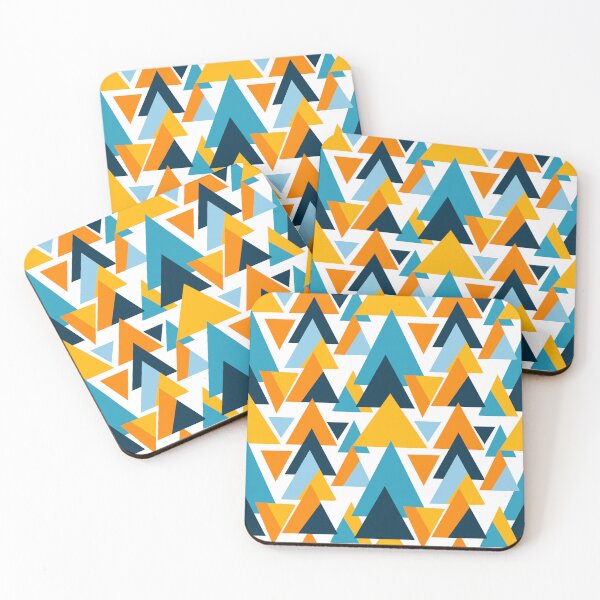 Item preview, Seamless pattern with triangles geomatic  designed and sold by Jayjaynaenae.