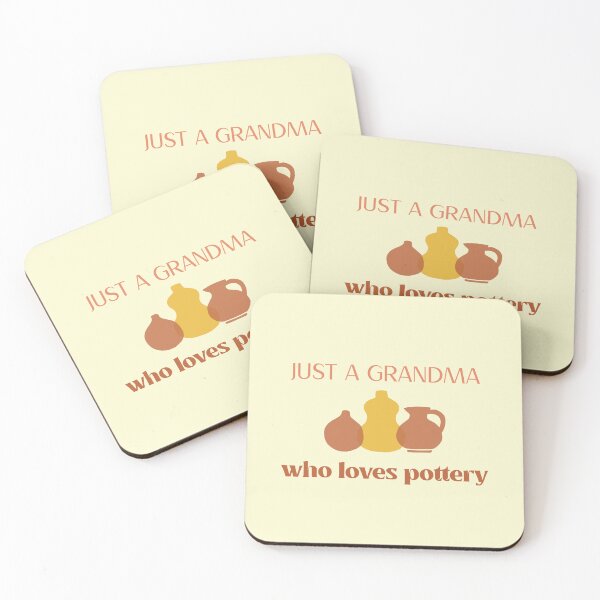 Item preview, Just a Grandma who Loves Pottery - Pottery design designed and sold by TTeamDesigns.