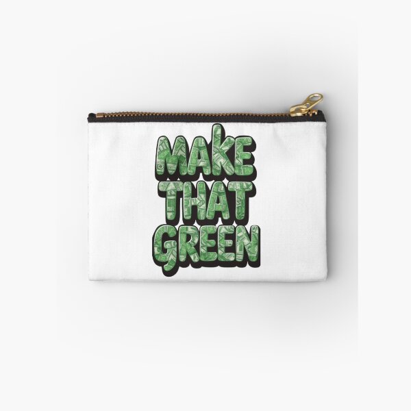 Item preview, Make That Green (Money) Bubble Topography designed and sold by EmeraldCauldren.