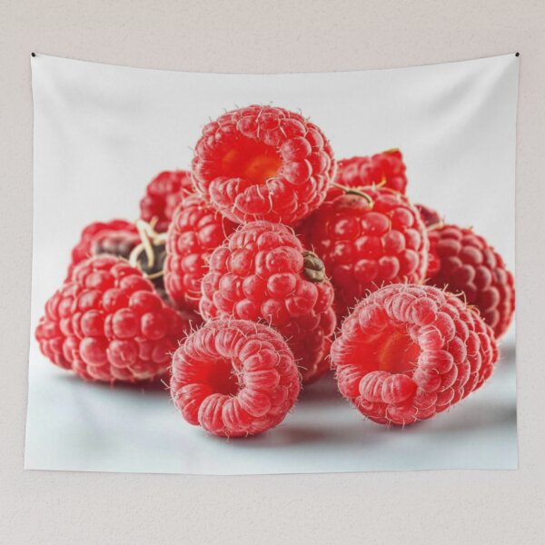 Item preview, raspberries, berries, ripe, food, food designed and sold by DonnaBlankaArt.