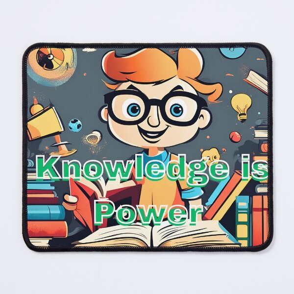 Item preview, Knowledge is Power designed and sold by TrendyGalaxy.