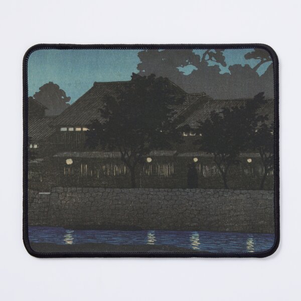 Item preview, Nagare Pleasure Quarter at Kanazawa by Kawase Hasui designed and sold by Takeda-art.