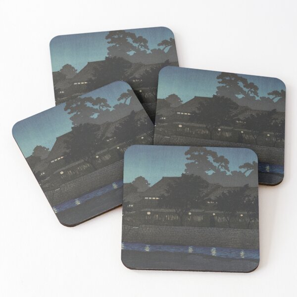 Item preview, Nagare Pleasure Quarter at Kanazawa by Kawase Hasui designed and sold by Takeda-art.