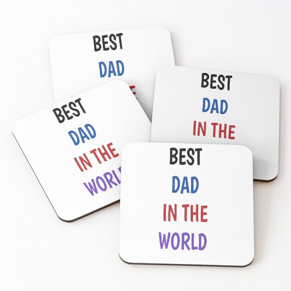 Item preview, best dad in the world  designed and sold by MKshoper.