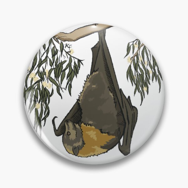 Item preview, Flying-fox foraging; Grey-headed flying-fox #2 designed and sold by KarlyFMixedArts.