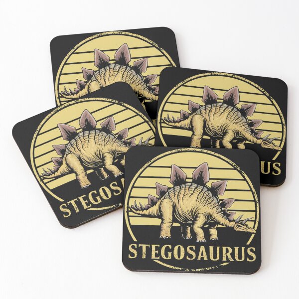 Item preview, STEGOSAURUS cool retro style dinosaur design designed and sold by Jt41.