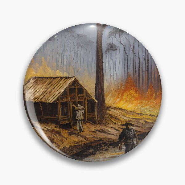 Item preview, Bushfire Series Surrounded designed and sold by rainsdesigns.