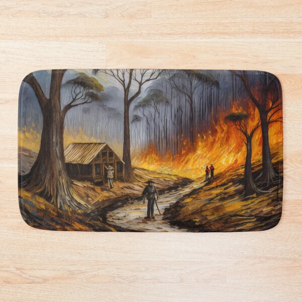 Item preview, Bushfire Series Surrounded designed and sold by rainsdesigns.