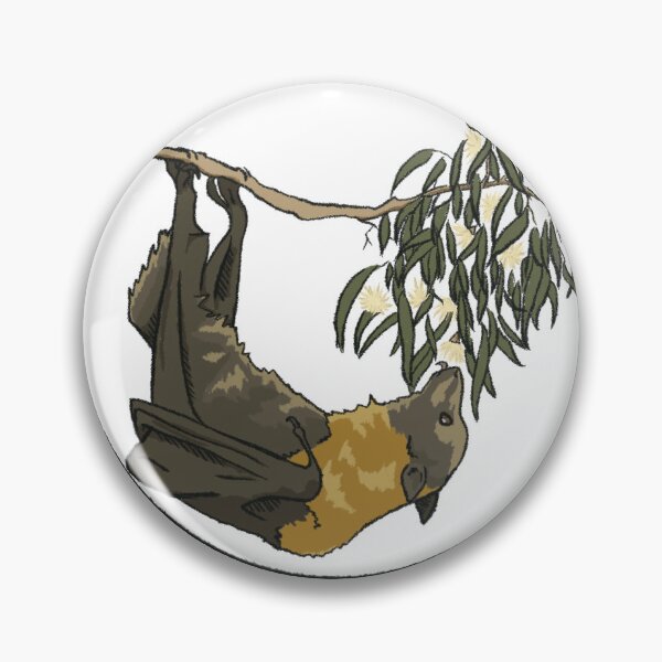 Item preview, Flying-fox foraging; Grey-headed flying-fox #3 designed and sold by KarlyFMixedArts.