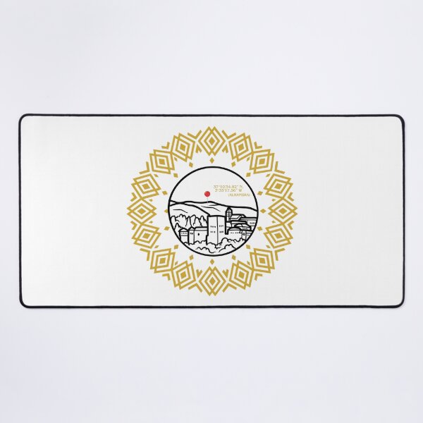 Item preview, Granada in mosaic with view of the Alhambra designed and sold by Micapox.