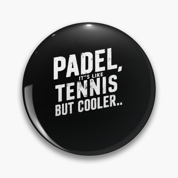 Item preview, Funny Padel Player Gift Padel It's Like Tennis But Cooler designed and sold by Captain Mood.