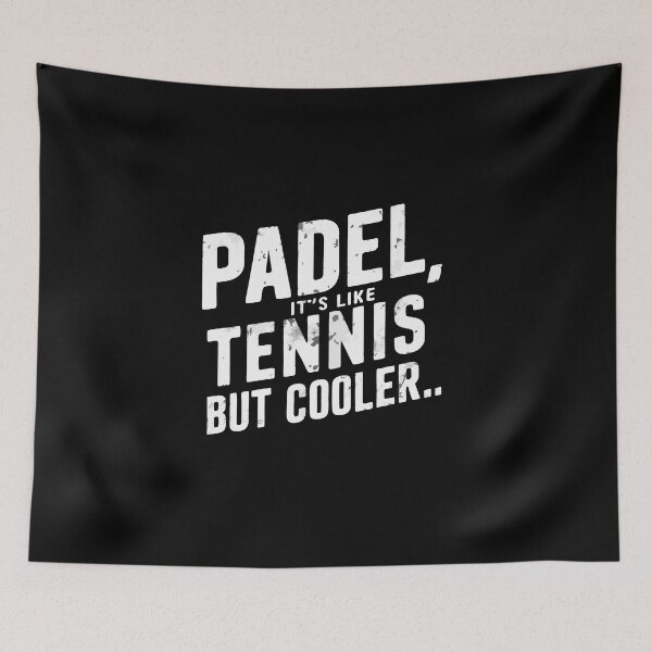 Item preview, Funny Padel Player Gift Padel It's Like Tennis But Cooler designed and sold by Captain Mood.