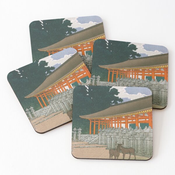 Item preview, Kasuga Shrine at Nara by Kawase Hasui designed and sold by Takeda-art.