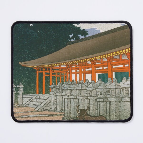 Item preview, Kasuga Shrine at Nara by Kawase Hasui designed and sold by Takeda-art.