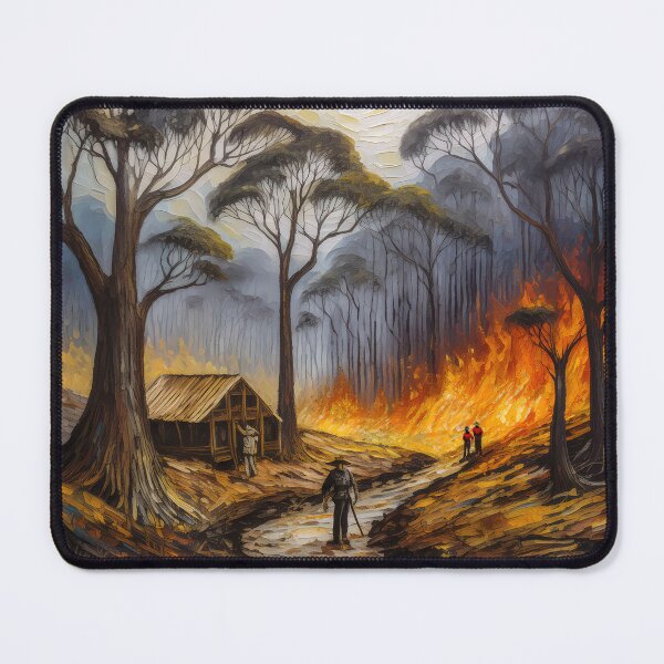 Item preview, Bushfire Series Surrounded designed and sold by rainsdesigns.