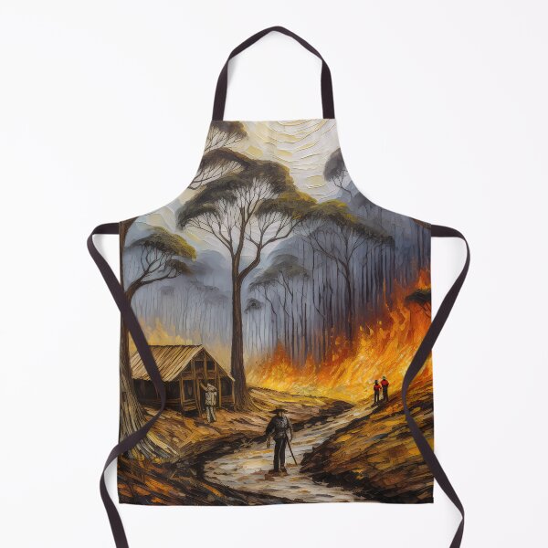 Item preview, Bushfire Series Surrounded designed and sold by rainsdesigns.