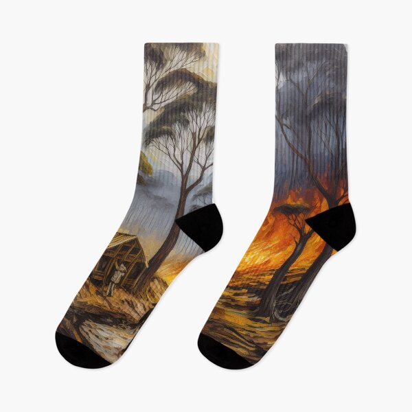Item preview, Bushfire Series Surrounded designed and sold by rainsdesigns.