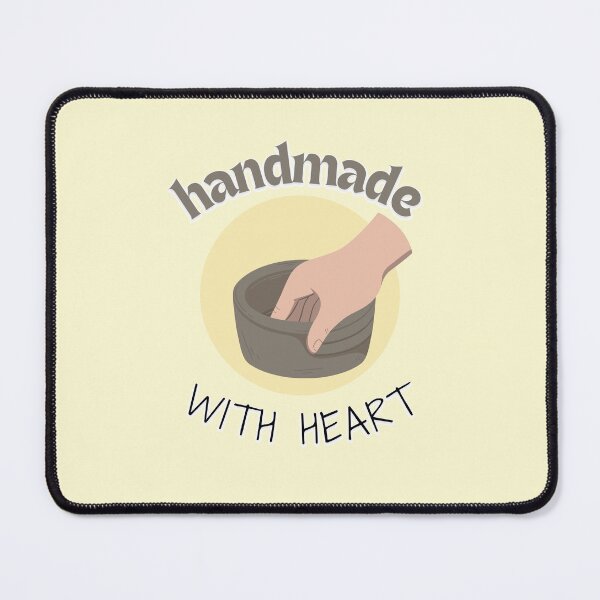 Item preview, Handmade with Heart - Pottery design designed and sold by TTeamDesigns.