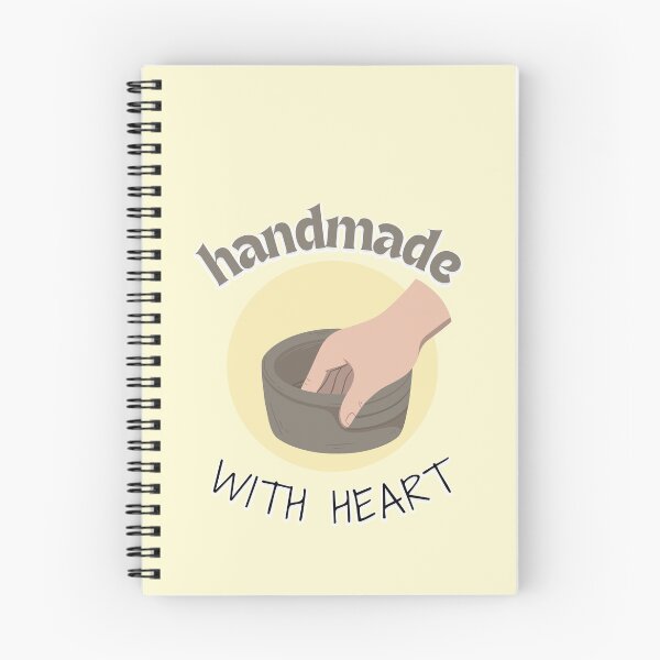 Item preview, Handmade with Heart - Pottery design designed and sold by TTeamDesigns.