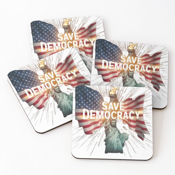 Item preview, Save democracy designed and sold by Pabblloo.