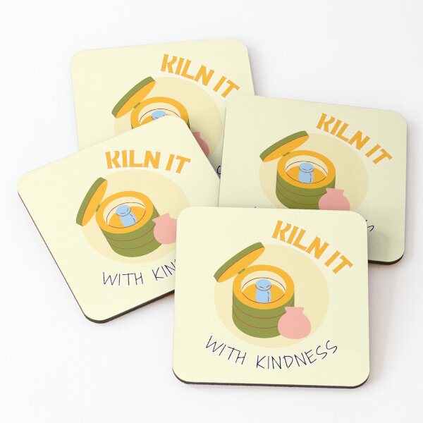 Item preview, Kiln it With Kindness - Pottery design designed and sold by TTeamDesigns.