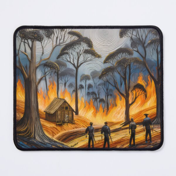 Item preview, Bushfire Series Surrounded 1 designed and sold by rainsdesigns.