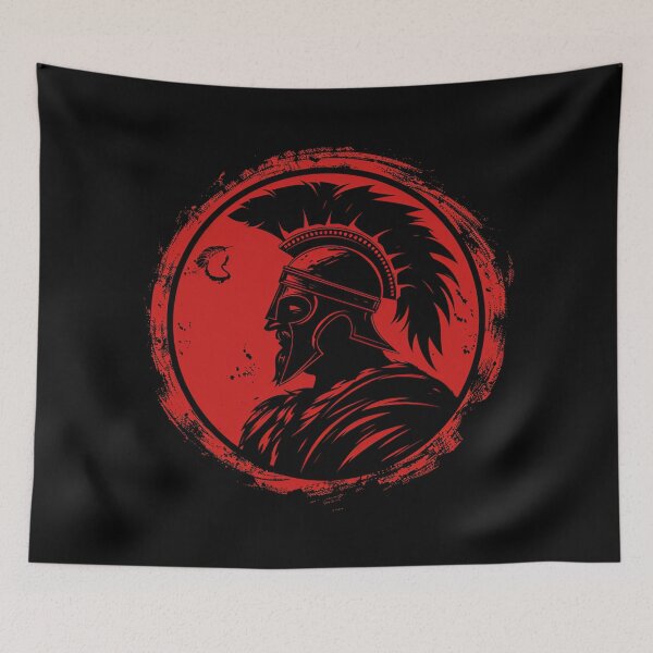 Item preview, Roman hoplite with a crest helmet designed and sold by Micapox.