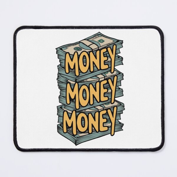 Item preview, MONEY MONEY MONEY Topography with stacks of dollar bills designed and sold by EmeraldCauldren.