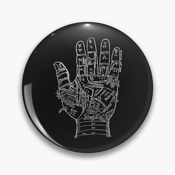 Item preview, Palmistry white hand witchcraft designed and sold by MetalSatyrShop.