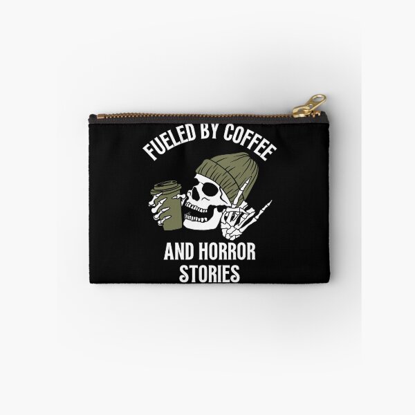 Item preview, Fueled By Coffee And Horror Stories designed and sold by ILOVEART247.
