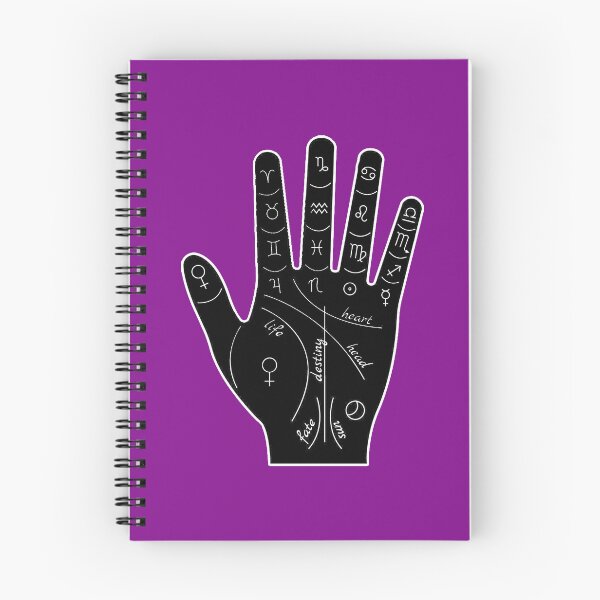 Item preview, Palmistry black hand witchcraft designed and sold by MetalSatyrShop.