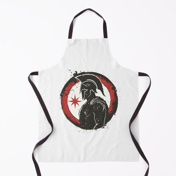 Item preview, Roman hoplite with shooting star logo designed and sold by Micapox.