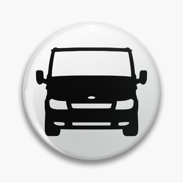 Item preview, Ford Transit Van Turneo SWB 2000-2006 Black silhouette designed and sold by EdimDesign.