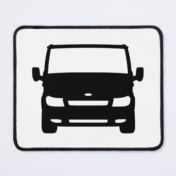 Item preview, Ford Transit Van Turneo SWB 2000-2006 Black silhouette designed and sold by EdimDesign.